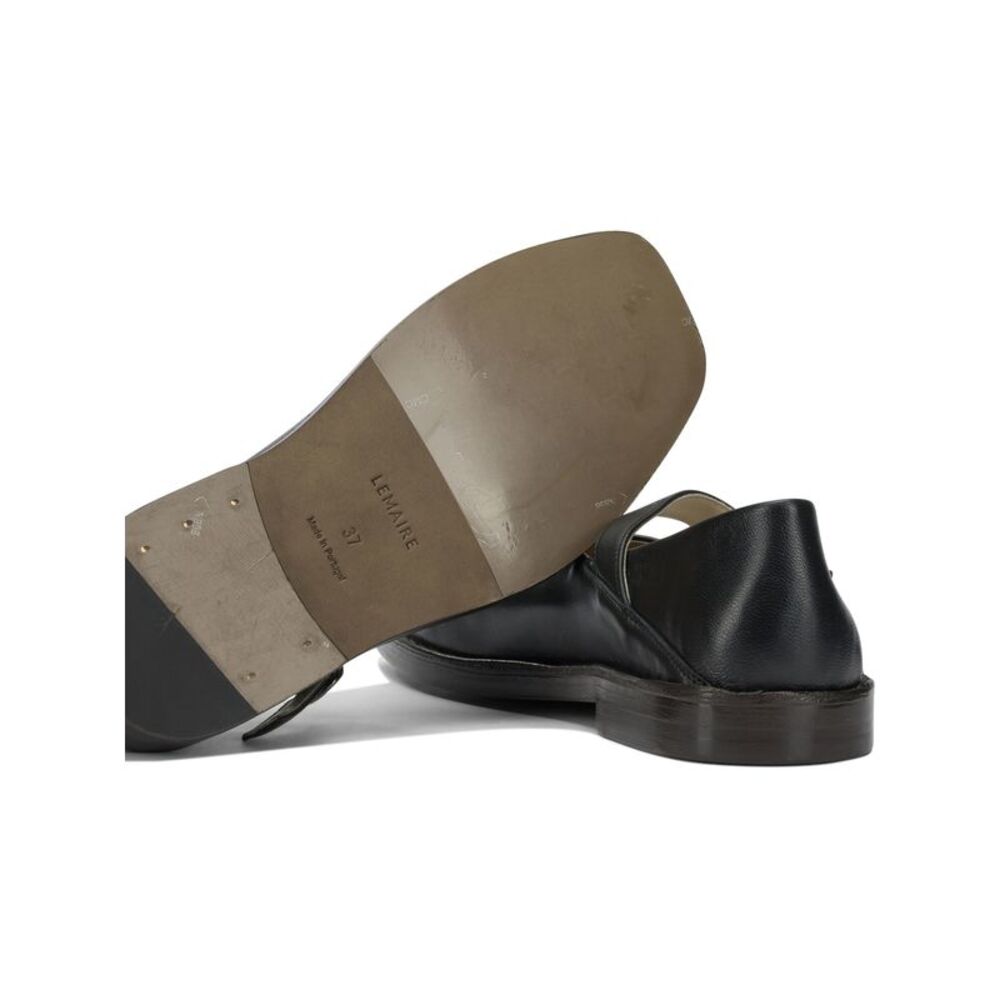 Lemaire Women Mary Jane Leather Ballet Flats - Picture 5 of 5